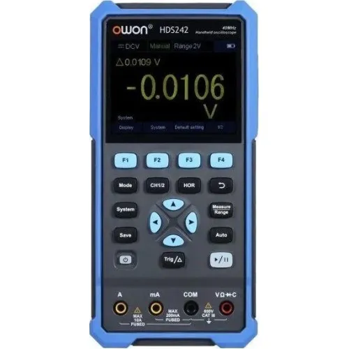 HDS242 OWON Осциллограф портативный 2-канальный, мультиметр