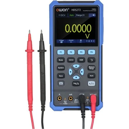 HDS272 OWON Осциллограф портативный 2-канальный, мультиметр