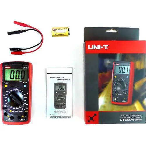 UT603 Uni-T Измеритель RLC (емкости, сопротивления и индуктивности)